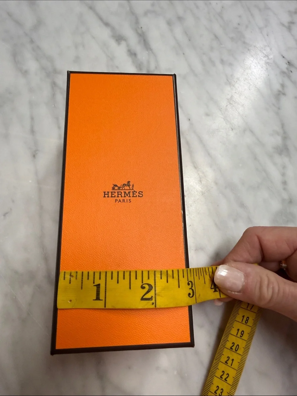 HERMES Small Storage Box Designer Box Gift Box with Sleeper Bag
